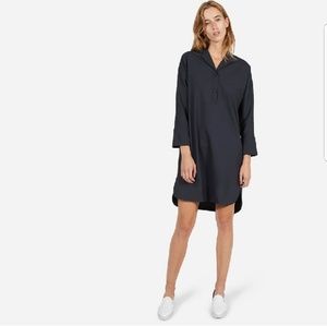 Everlane Navy Artist Smock Dress
